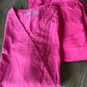 Grey’s Anatomy scrub top & pant set XL